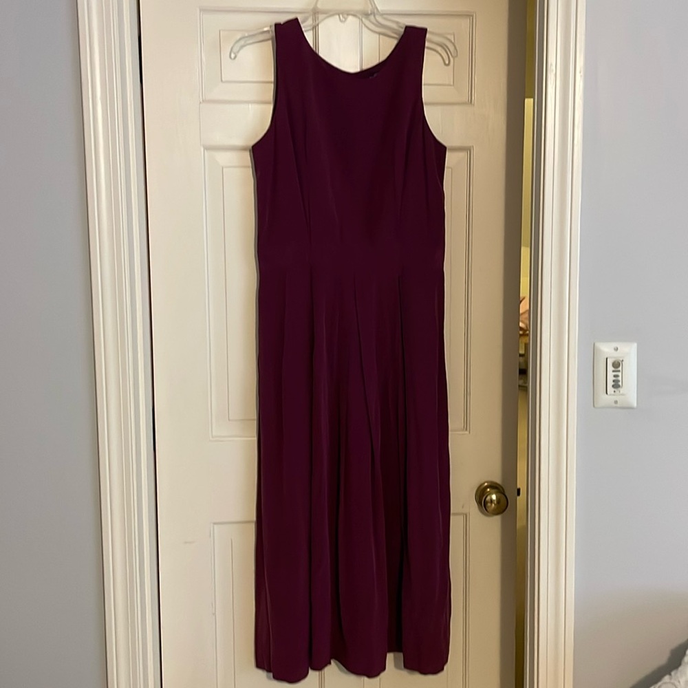 100% silk J Peterman Company dress size 14